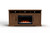 Cheyenne 65" Fireplace Console Bourbon Oak