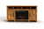 Deer Valley 65" Fireplace Console Fruitwood