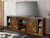 Farmhouse 85" TV Console Aged Whiskey