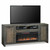 Joshua Creek 84" Fireplace Console Barnwood