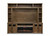 Maison 98" Fireplace Super Console Bourbon Oak