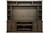 Monterey 98" Fireplace Super Console Java