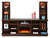 Novella 65" Fireplace Console Dark Chocolate