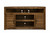 Sausalito 52" Corner TV Console Brown