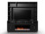 Sunset 84" Fireplace Console Seal Skin Black