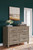 Yarbeck Sand 5 Pc. Dresser, Mirror, King Panel Bed With Storage