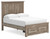 Yarbeck Sand Queen Panel Bed With Storage