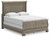 Lexorne Gray Queen Sleigh Bed