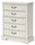 Arlendyne Antique White Five Drawer Chest