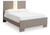Surancha Gray Full Panel Bed