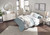 Socalle Natural 5 Pc. Dresser, Full Panel Platform Bed, 2 Nightstands