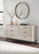 Socalle Natural 5 Pc. Dresser, Full Panel Platform Bed, 2 Nightstands