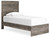 Ralinksi Gray Twin Panel Bed