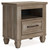 Yarbeck Sand One Drawer Night Stand