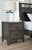 Montillan Grayish Brown Two Drawer Night Stand