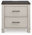 Darborn Gray / Brown Two Drawer Night Stand