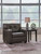 Belziani Storm 2 Pc. Chair And A Half, Ottoman