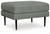 Hazela Charcoal Ottoman