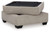 Claireah Umber Ottoman With Storage