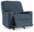 Rannis Navy 2 Pc. Queen Sofa Sleeper, Rocker Recliner