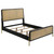 Arini 5 Piece Eastern King Bedroom Set Black And Natural