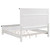 Lilith 5 Piece Eastern King Bedroom Set Distressed Gray And White