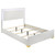 Marceline Eastern King Bed 5 Piece Set White