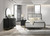 Arini 4 Piece Queen Bedroom Set Black And Grey