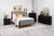 Arini 5 Piece Queen Bedroom Set Black And Grey