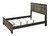 Remington King Bed Dark Brown