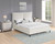 Violet King Bed White Dove