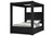 Annabelle King Canopy Bed Black