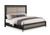 Payson King Bed Black & Gray