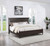 Emberlyn Queen Poster Bed Brown