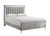 Glisten Queen Bed Silver