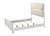 Eden Queen Bed White