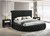 Brigitte Queen Storage Bed Black