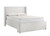 Portia Queen Boucle Bed White