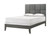 Denker Queen Bed Gun Metal