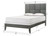 Denker Queen Bed Gun Metal