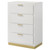 Caraway 4-Drawer Bedroom Chest White