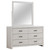 Brantford 6-Drawer Dresser With Mirror Coastal White