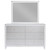 Larue 6-Drawer Dresser With Mirror Silver