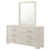 Jessica 6-Drawer Dresser With Mirror White