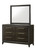 Saratoga Dresser And Mirror Black