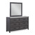 Madsen Dresser & Mirror Gray