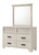 Sarter Dresser & Mirror White