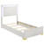 Marceline Twin Bed 4 Piece Set White