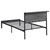 Ricky Twin Platform Bed Gray And Black