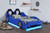 Cruiser Car Themed Twin Bed With Underglow Lights Blue